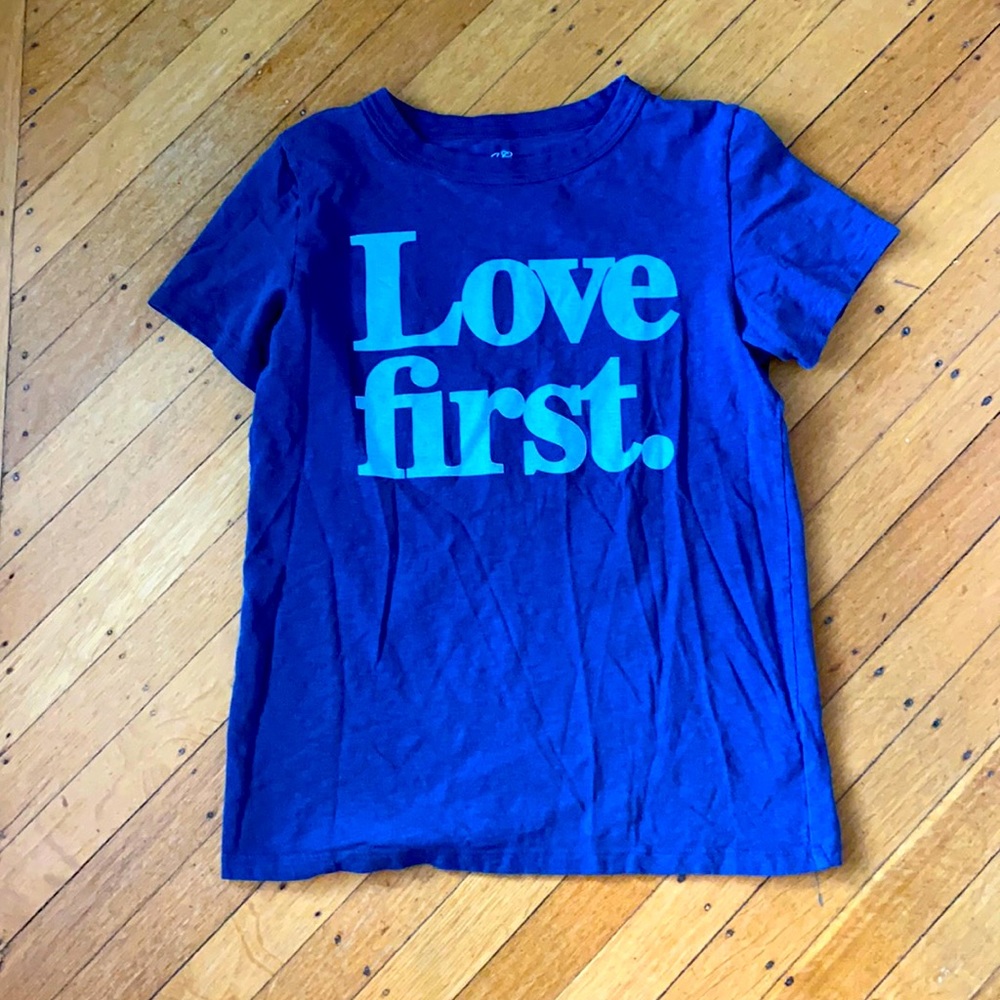 Jcrew love first T-shirt